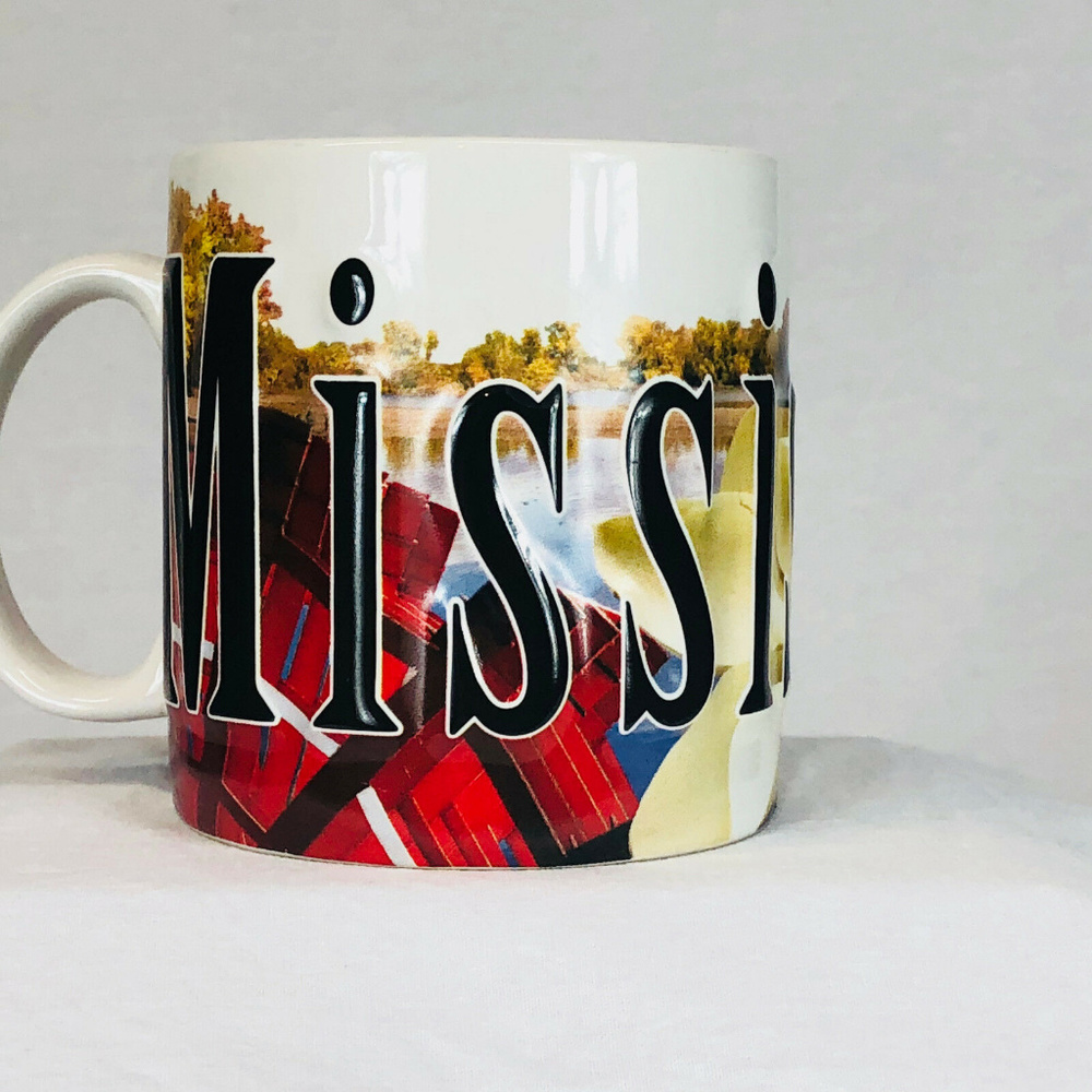 State of Mississippi Landmark Mug Cup Coffee Tea